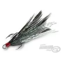 DELPHIN B!RD Triple hook fekete tollak - 4