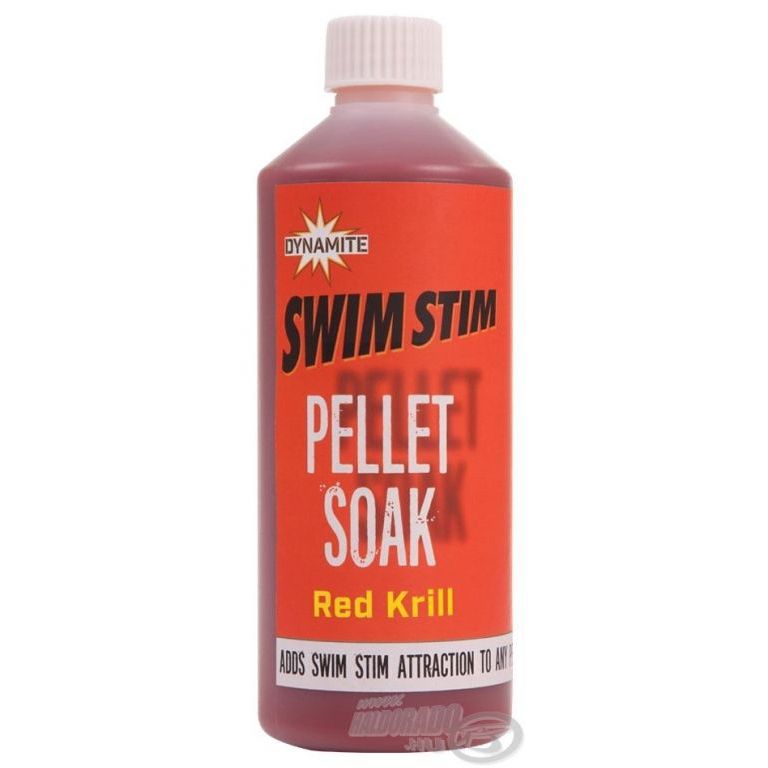 Dynamite Baits Swim Stim Pellet Soak Red Krill 500 ml