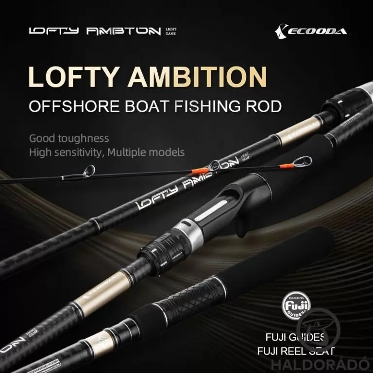 ECOODA Lofty Ambition Light Game 215MH Casting JIG-es, süllős horgászbot / 1