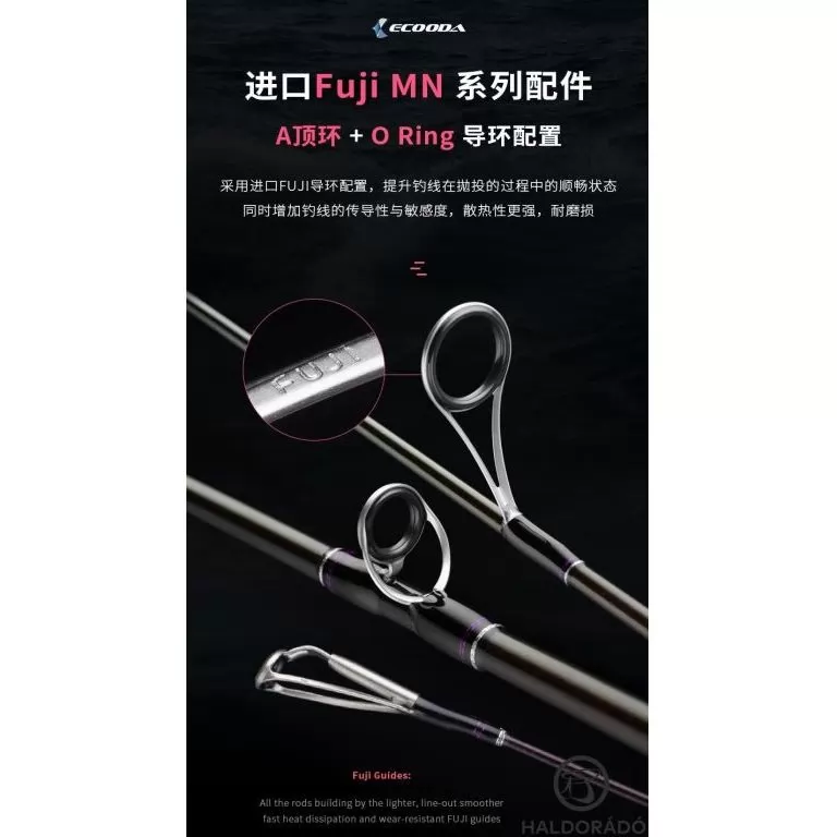 ECOODA Online E Light Jigging 183L Casting nyéltoldós wobbleres balinos horgászbot / 4