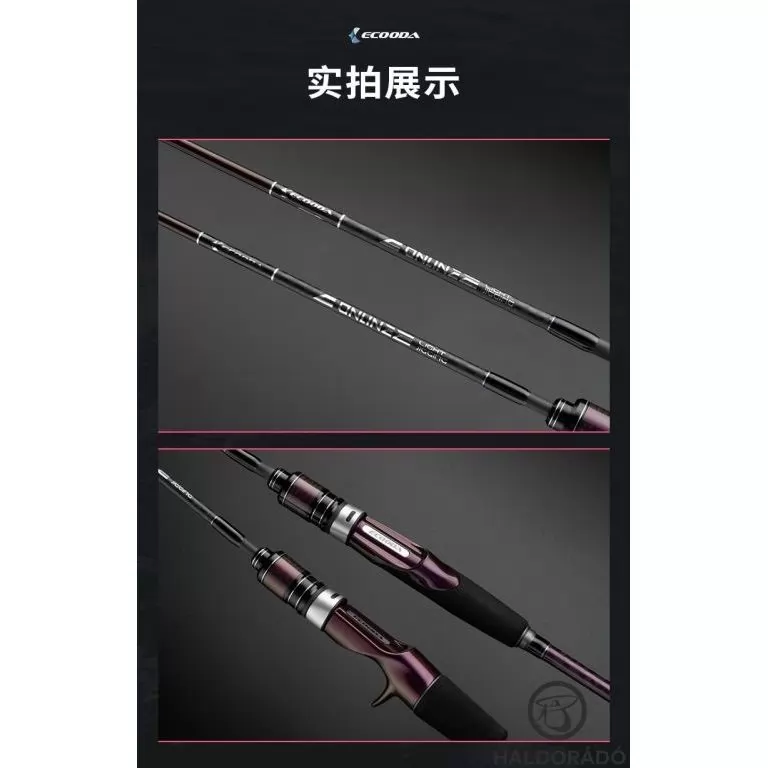 ECOODA Online E Light Jigging 183L Casting nyéltoldós wobbleres balinos horgászbot / 9