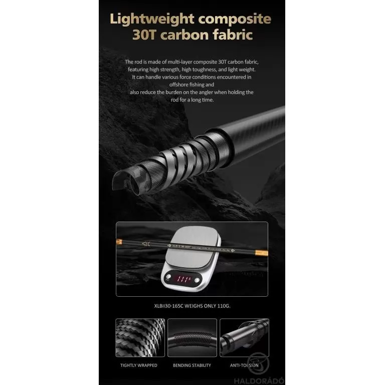 ECOODA Star Flame Light Boat 185M Casting horgászbot / 5