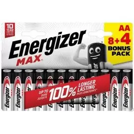 ENERGIZER MAX AA - 12 db