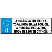 ENERGOTEAM Rendszám - A halász azért megy a tóra