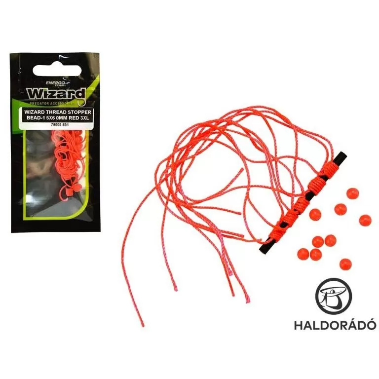 ENERGOTEAM Wizard harcsás cérnaütköző piros 2XL / 1