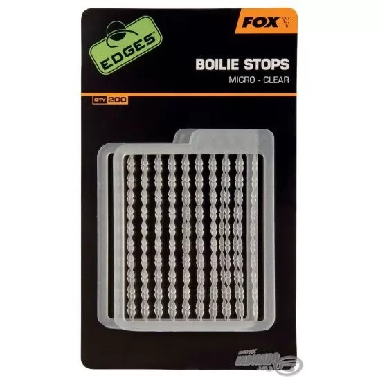 FOX Bojli stopper táblás micro - áttetsző