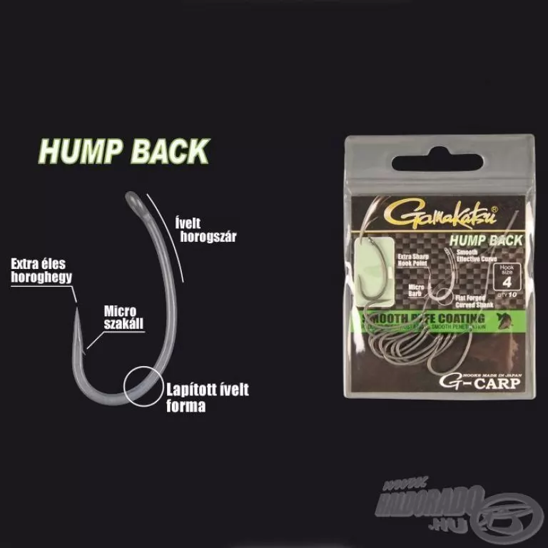 GAMAKATSU G-Carp Hump Back - 4 / 1