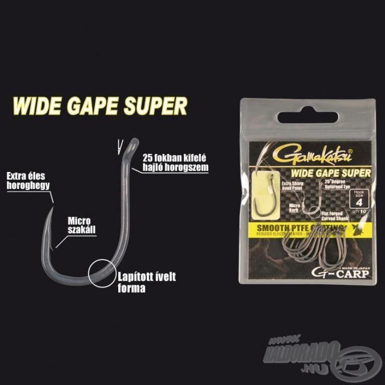 GAMAKATSU G-Carp Wide Gape Super - 12