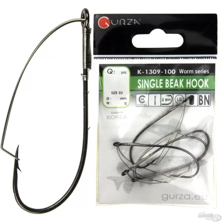 GURZA Single Beak Hook - 3/0 / 1