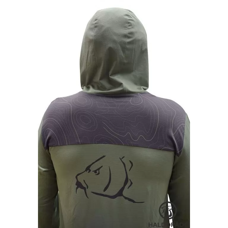 HALDORÁDÓ Angry Carp SUN UPF 50+ Long Sleeve S / 5