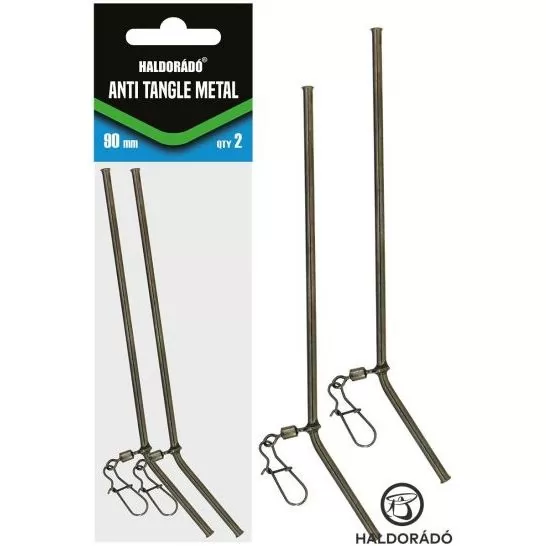 HALDORÁDÓ Anti Tangle Metal Tube - extra erős fém gubancgátló cső 2 db / csomag termék kép