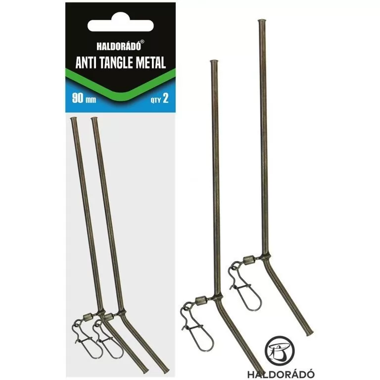 HALDORÁDÓ Anti Tangle Metal Tube - extra erős fém gubancgátló cső 2 db / csomag / 1