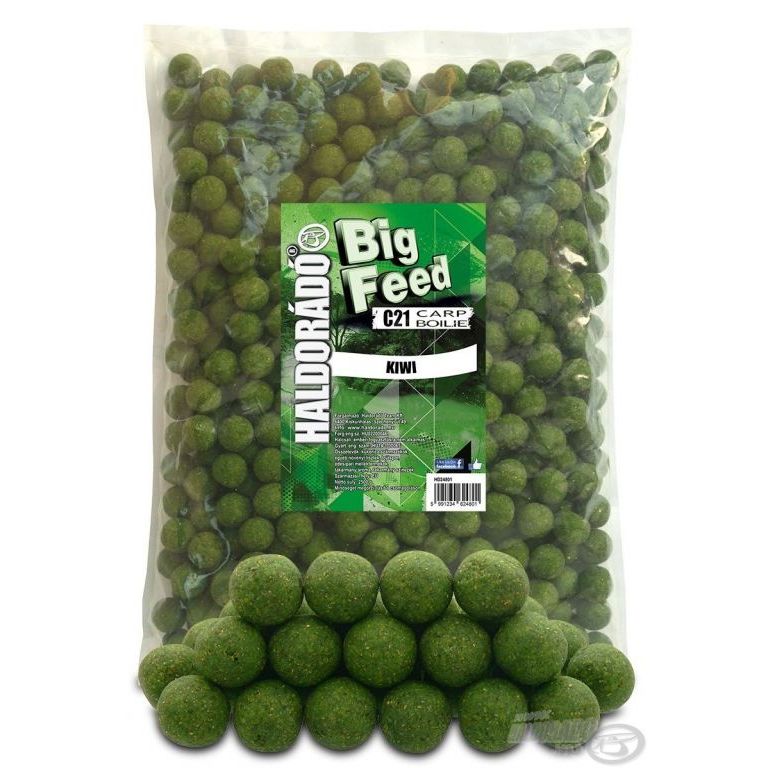 HALDORÁDÓ Big Feed - C21 Boilie - Kiwi 2,5 kg