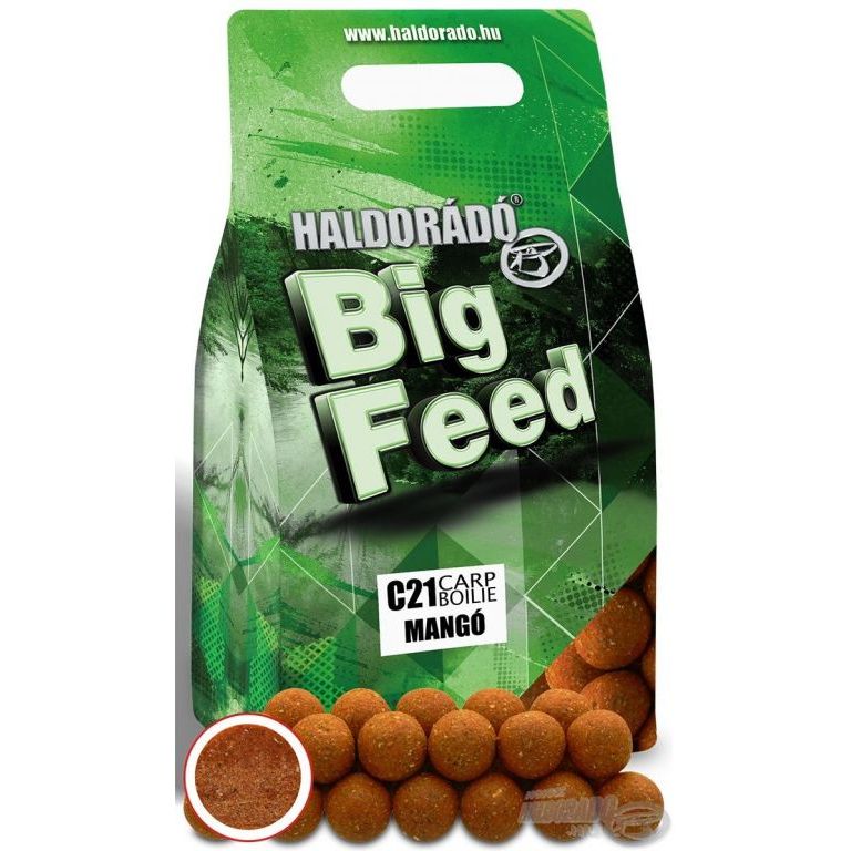 HALDORÁDÓ Big Feed - C21 Boilie - Mangó 2,5 kg