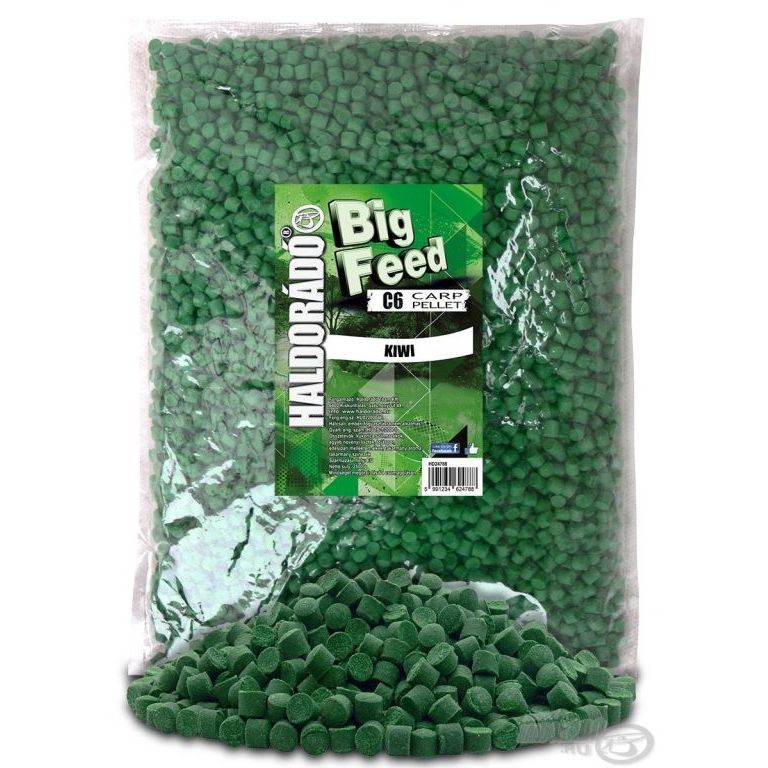 HALDORÁDÓ Big Feed - C6 Pellet - Kiwi 2,5 kg