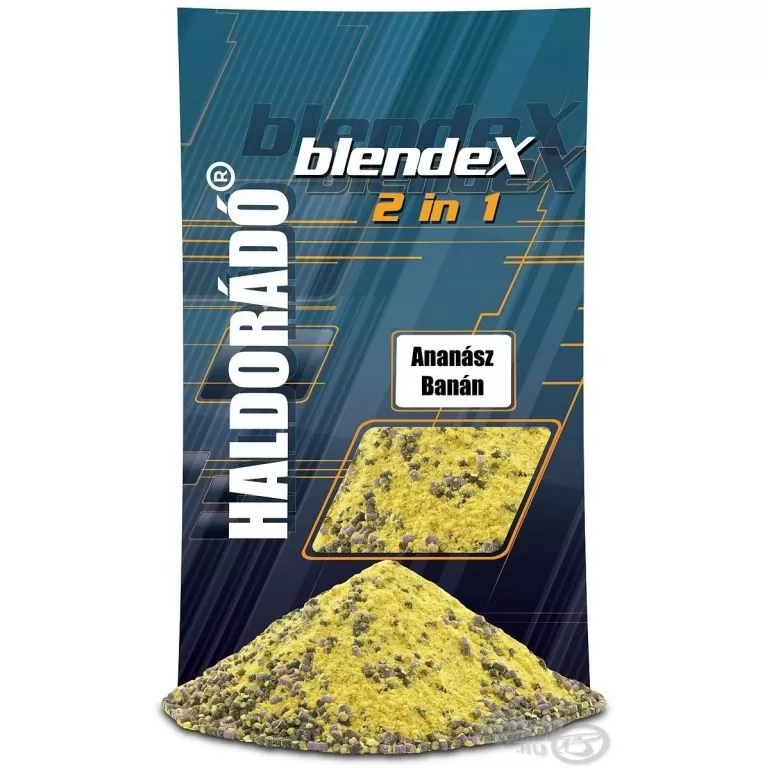 HALDORÁDÓ BlendeX 2 in 1 - Ananász + Banán + Ajándék csali