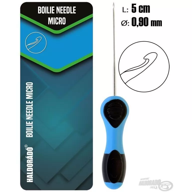 HALDORÁDÓ Boilie Needle Micro - Szuper vékony és hegyes lándzsás fűzőtű / 1