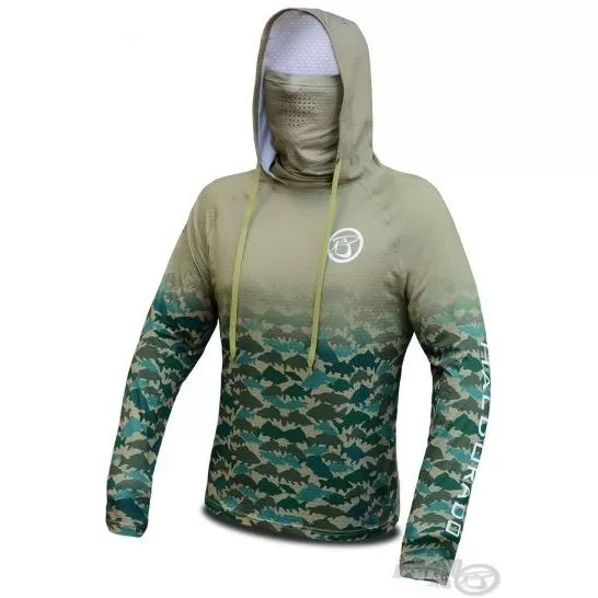 HALDORÁDÓ Camou Carp UPF 50+ Long Sleeve S