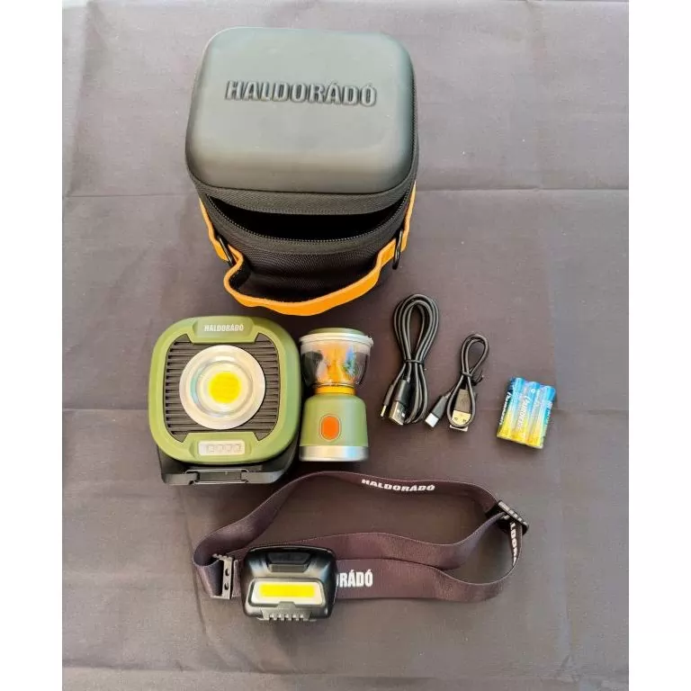 HALDORÁDÓ Camp Lamp Set 3 darabos lámpa szett / 3