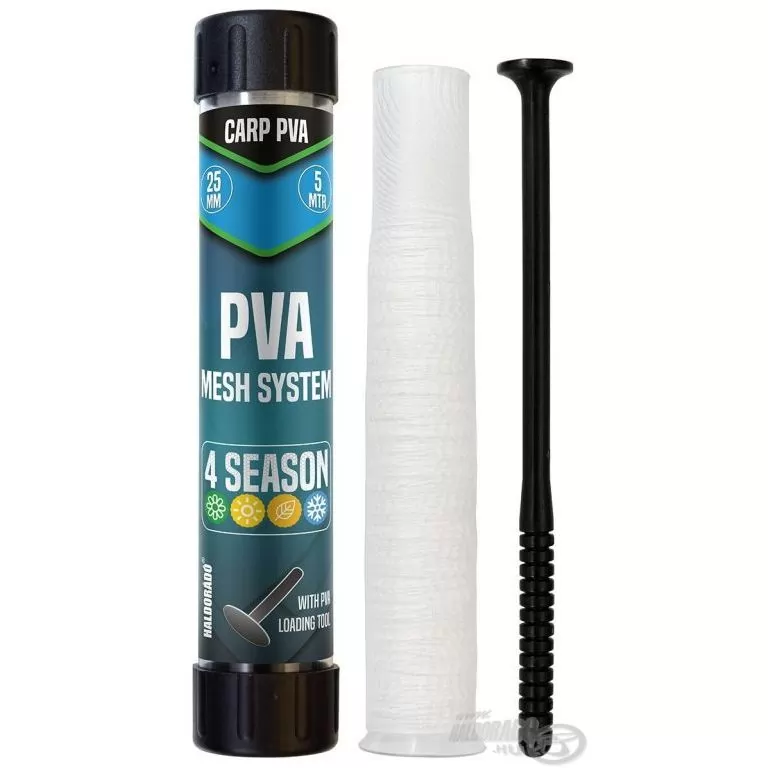 HALDORÁDÓ Carp PVA Mesh System 25 mm - PVA háló csövön tömörítővel 5 m / 1