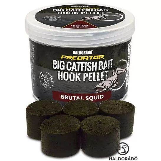 HALDORÁDÓ Catfish Bait Hook Pellet 24 mm - Brutal Squid