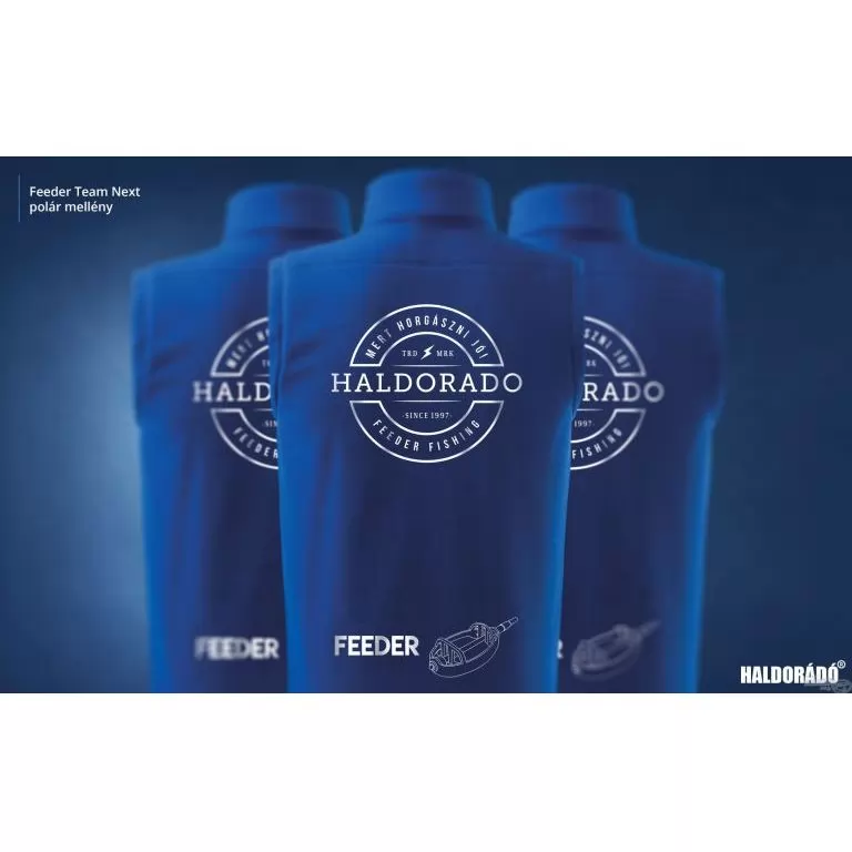 HALDORÁDÓ Feeder Team Next polár mellény XXL