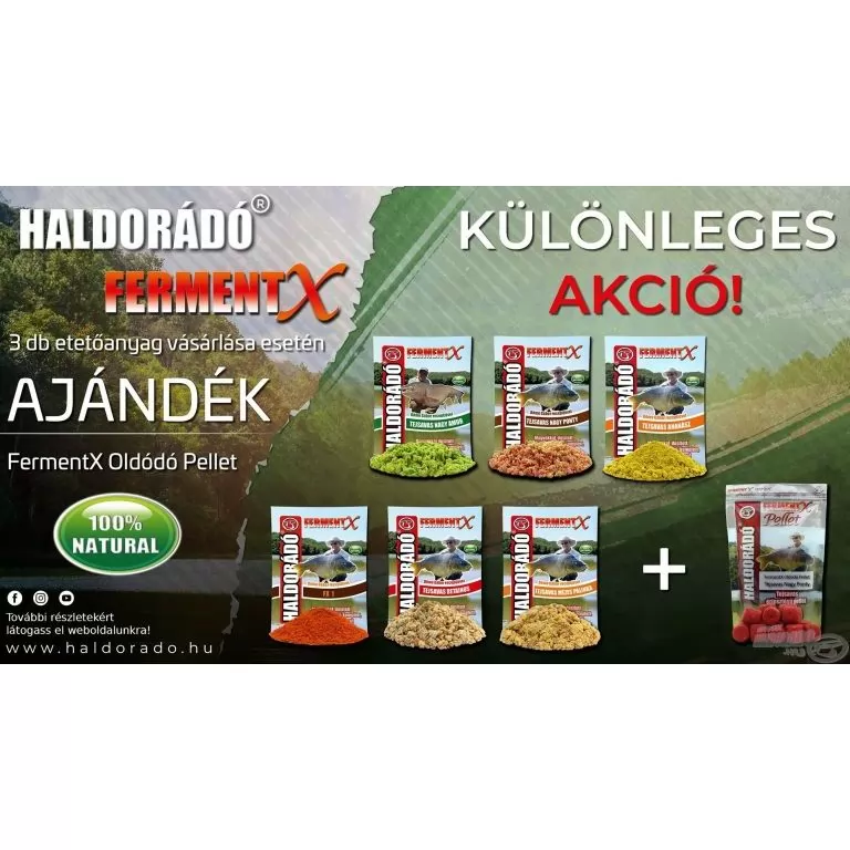 HALDORÁDÓ FermentX - FX 1 + Ajándék csali / 3