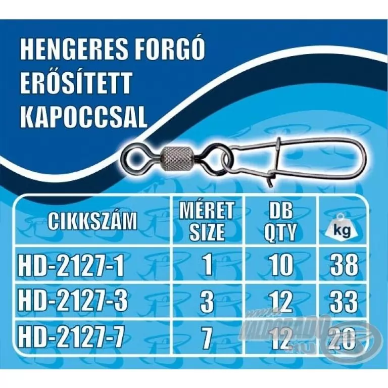 HALDORÁDÓ Hengeres forgó erősített kapoccsal - nagy / 1