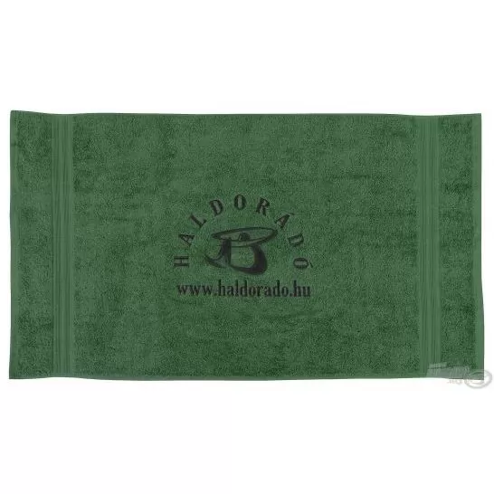 HALDORÁDÓ Hímzett törölköző zöld