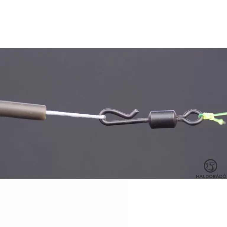 HALDORÁDÓ Kwik Change 5+5 Set Short - extra gyors horogelőke kapocs + gumikúp, rövid / 5