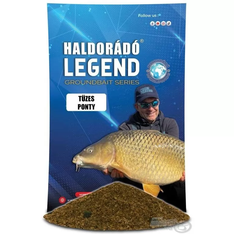 HALDORÁDÓ LEGEND Groundbait - Tüzes Ponty / 1