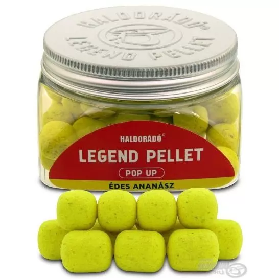 HALDORÁDÓ LEGEND PELLET Pop Up - Édes Ananász