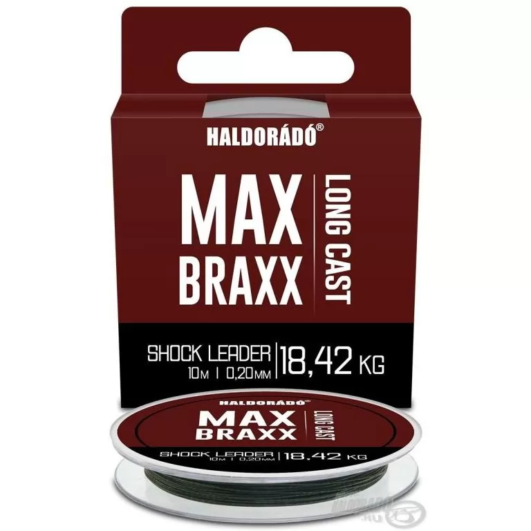 HALDORÁDÓ MAX Braxx - Long Cast Shock Leader 0,20 mm / 1