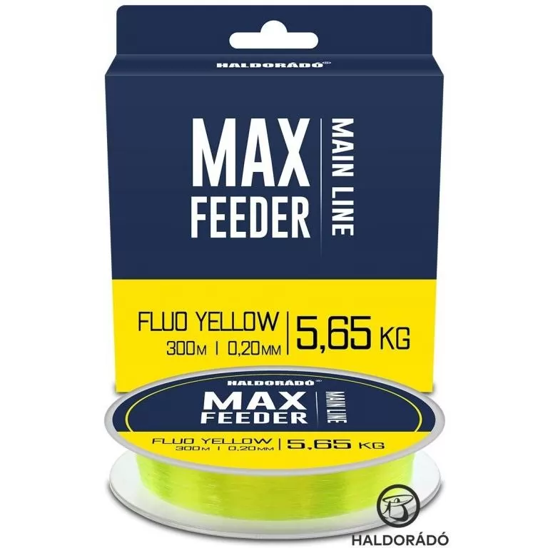 HALDORÁDÓ MAX Feeder Fluo Yellow 0,20 mm / 300 m / 1