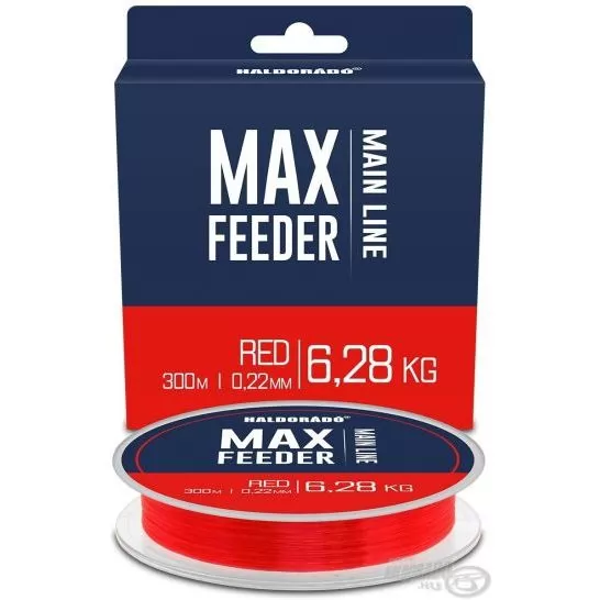 HALDORÁDÓ MAX Feeder Red 0,22 mm