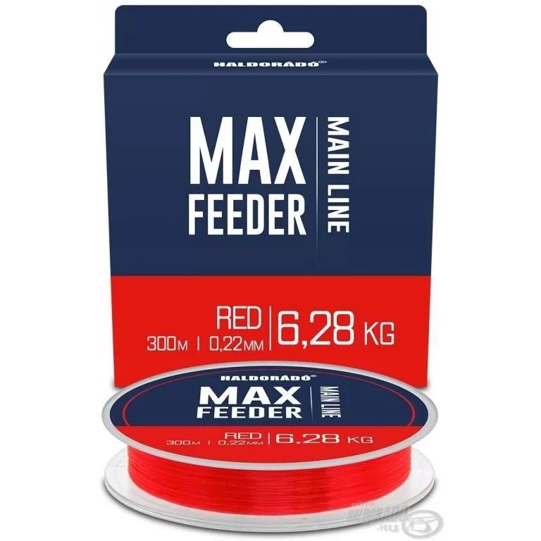 HALDORÁDÓ MAX Feeder Red 0,22 mm / 1