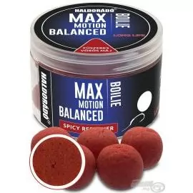 HALDORÁDÓ MAX MOTION Boilie Balanced 20 mm - Fűszeres Vörös Máj