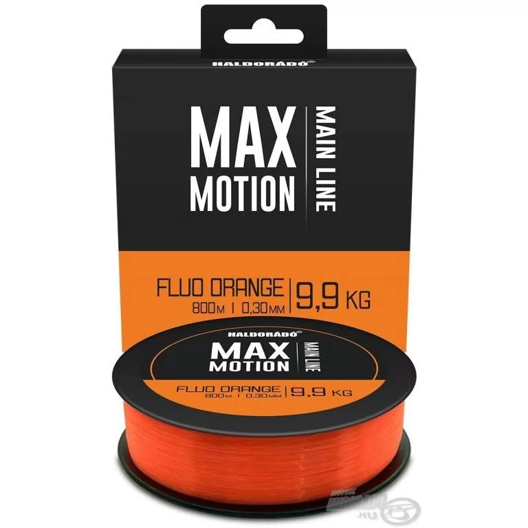 HALDORÁDÓ MAX MOTION CARP Fluo Orange 0,30 mm / 800 m / 1