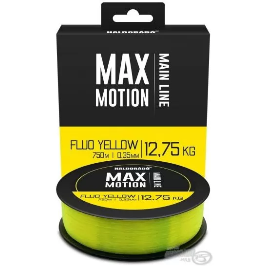 HALDORÁDÓ MAX MOTION CARP Fluo Yellow 0,35 mm / 750 m