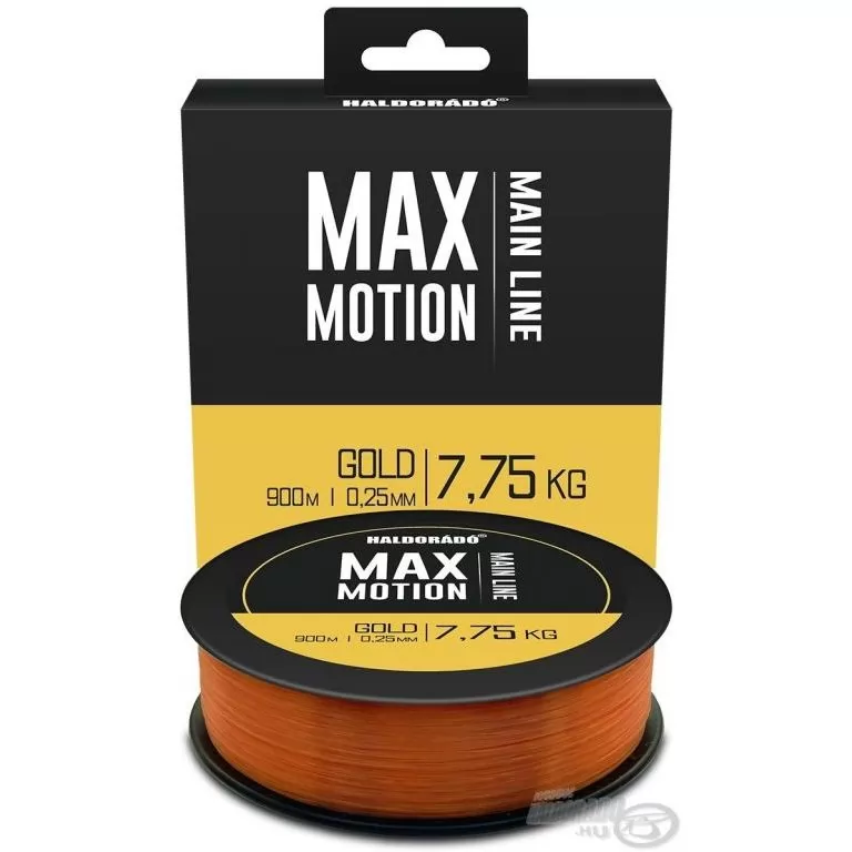 HALDORÁDÓ MAX MOTION CARP Gold 0,25 mm / 900 m / 1