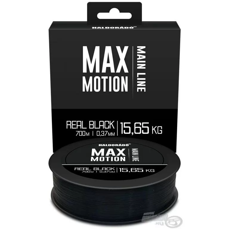 HALDORÁDÓ MAX MOTION CARP Real Black 0,37 mm / 700 m / 1