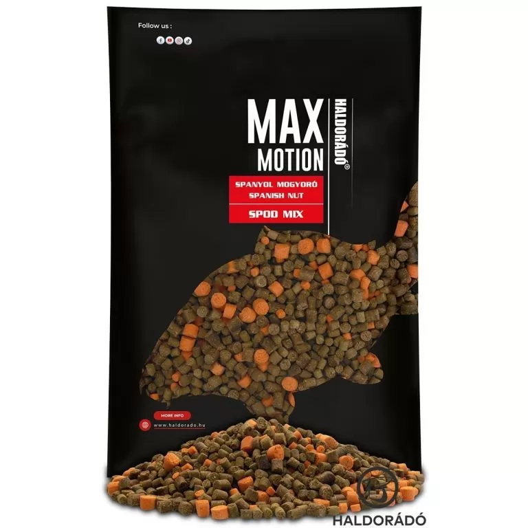 HALDORÁDÓ MAX MOTION Spod Mix - Spanyol Mogyoró / 1