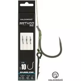 HALDORÁDÓ Method Rig 3 Braid 10 mm / Rank 10 Barbless szakáll nélküli horoggal termék kép