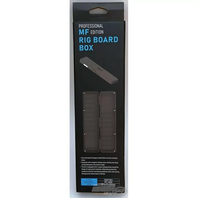 HALDORÁDÓ MF Rig Board Box - Long - Feeder előketartó doboz hosszú / 8