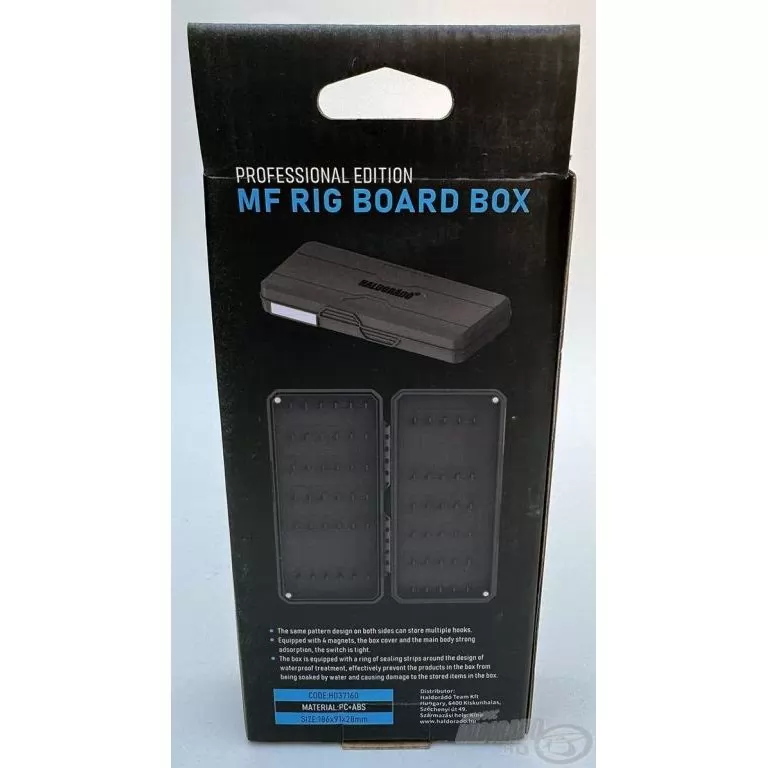 HALDORÁDÓ MF Rig Board Box - Short - Method Feeder előketartó doboz rövid / 8