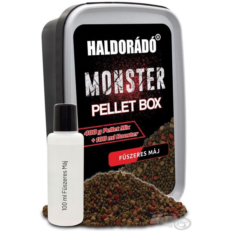 HALDORÁDÓ MONSTER Pellet Box - Fűszeres Máj