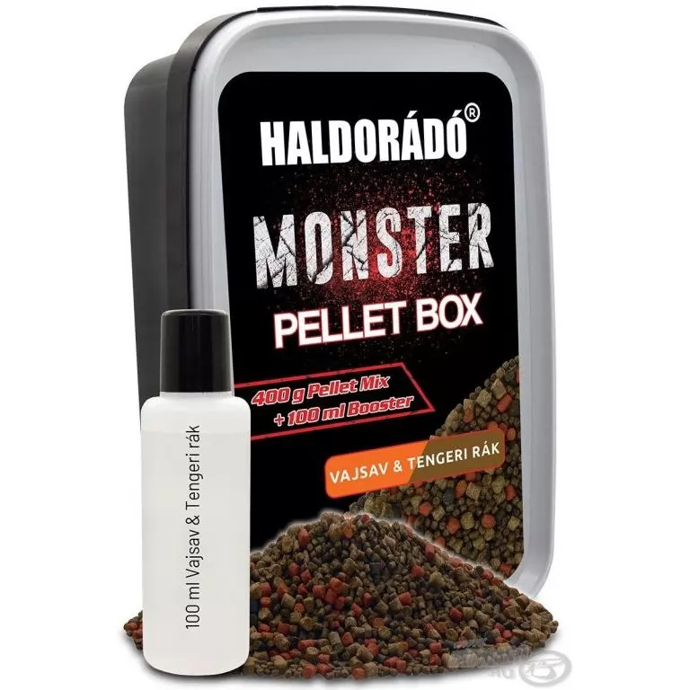 HALDORÁDÓ MONSTER Pellet Box - Vajsav & Tengeri rák / 1