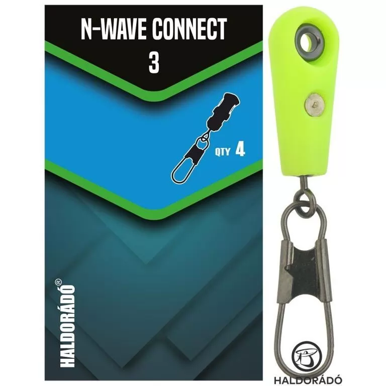 HALDORÁDÓ N-WAVE CONNECT 3 - SIC betétes, erős csúszó forgós karabiner / 1