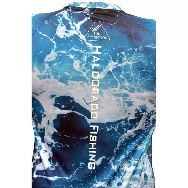 HALDORÁDÓ Nyári póló hosszú ujjú Camou Blue XL / 2