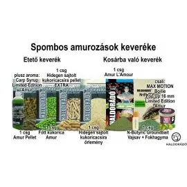 HALDORÁDÓ Nyári recept 4 - Spombos amurozások keveréke
